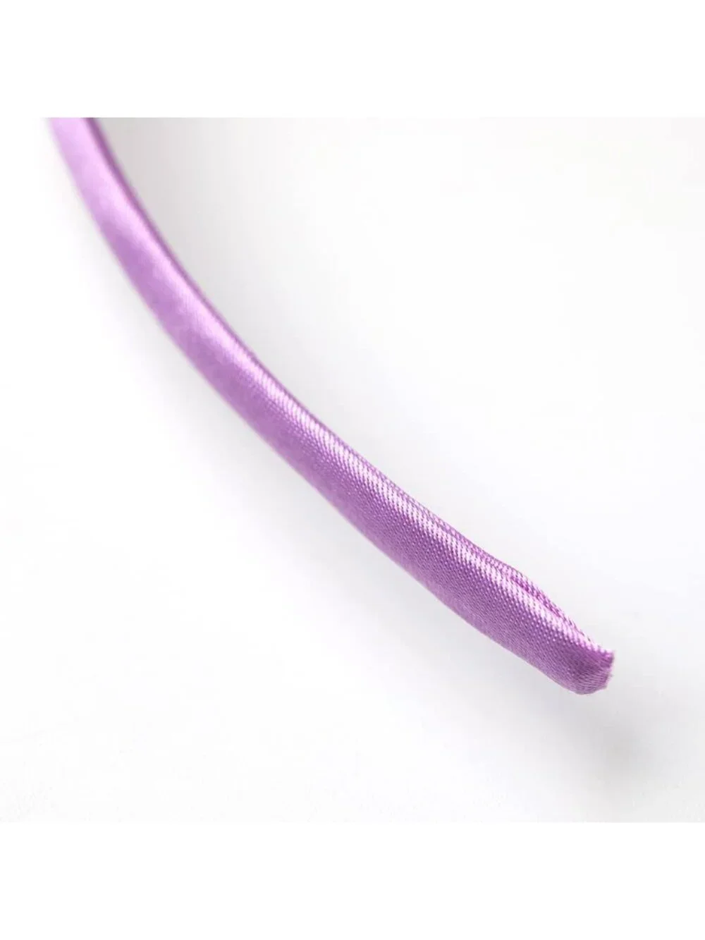 Women Purple Shiny Bow Mickey Mouse Hair Headband For Cosplay